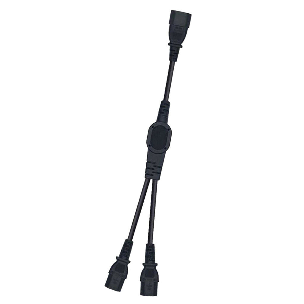 IEC320 IEC 320 C14 to 2 C13 AC Power Extension Cord for PC PDU UPS DMX