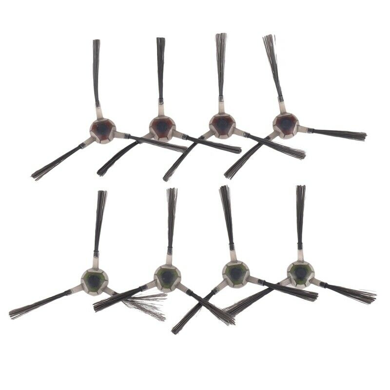 8 Pcs Side Brush +2 Pcs Main Brush For Ecovacs Deebot M81 DM81PRO M85 M88 OZMOL5