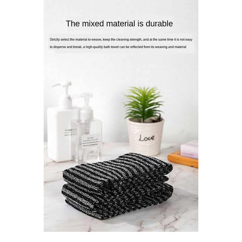 Bath Towel Long Strip Back Scrub Rubbing Sponge Body Scrubber Brush Massa.l8