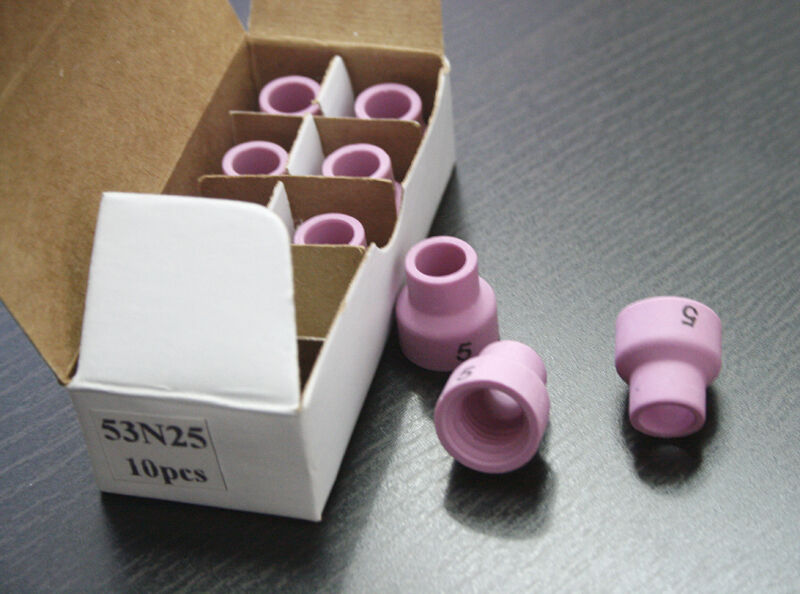 10 53N25 5# WP-24 TIG welding torch Alumina ceramic cup [M1]