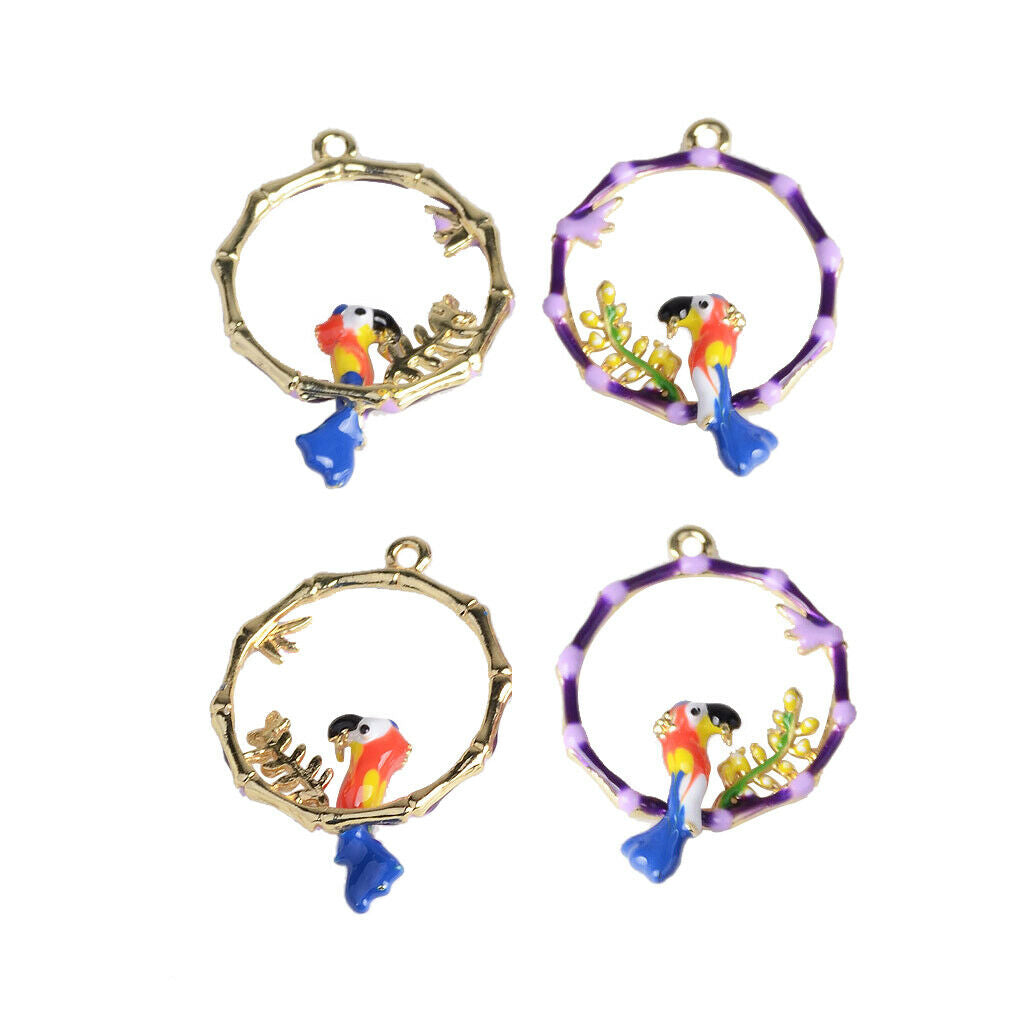 4 Pieces Alloys Garland DIY Charm Jewelry Finding