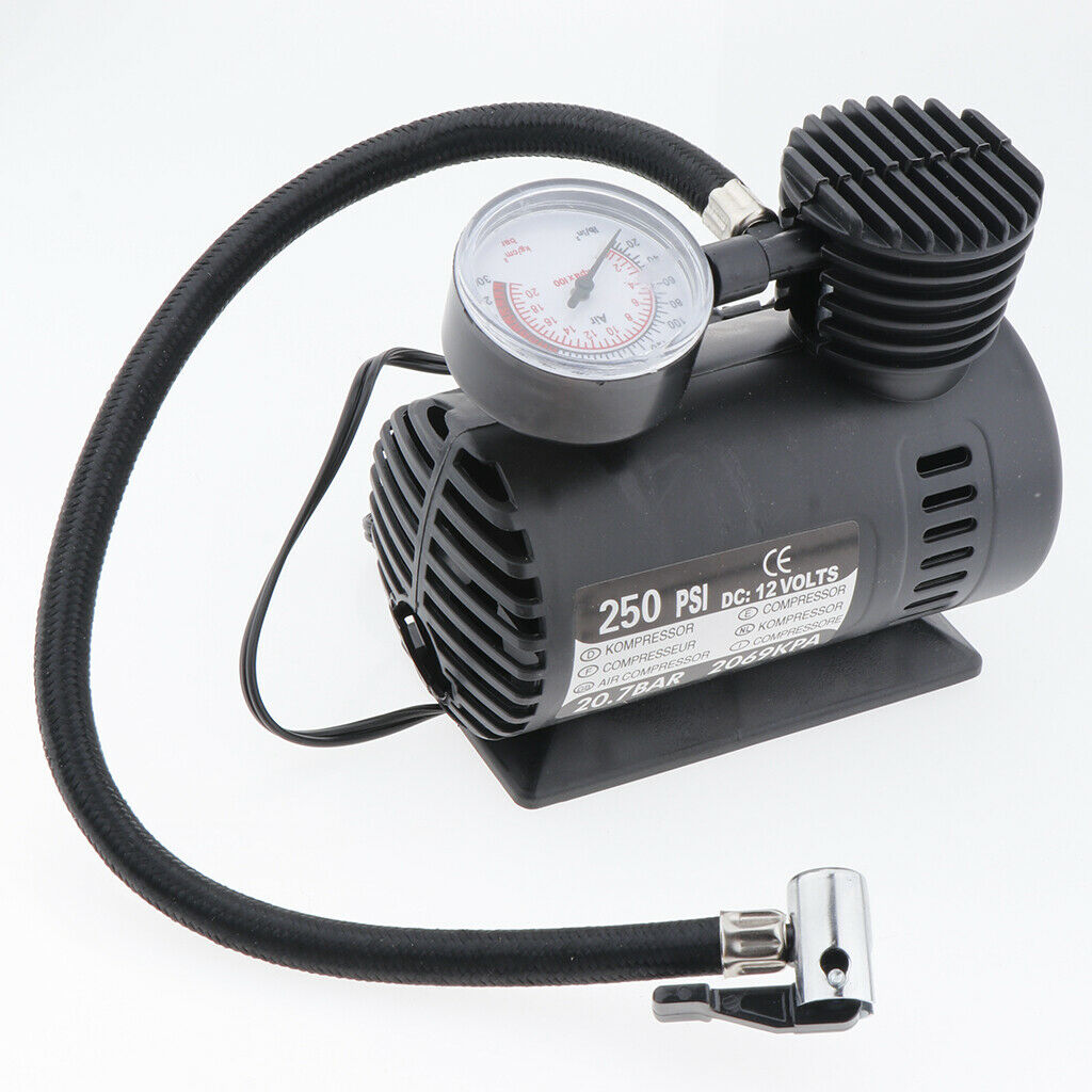 1x Accurate 300psi Motorcycle Car Truck Tyre Air Inflator Electric Pump