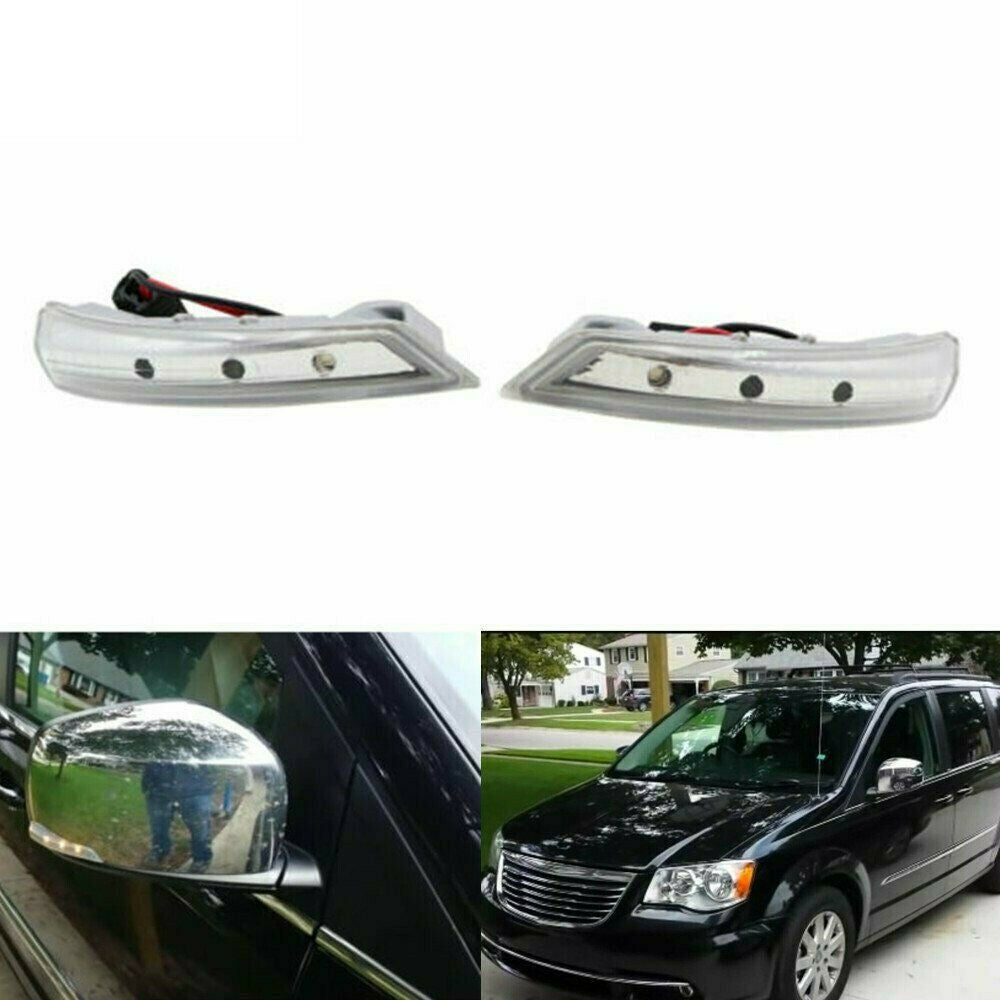 Light+Right Mirror Turn Signal Lamps Set for Chrysler Town & Country 68052078AA