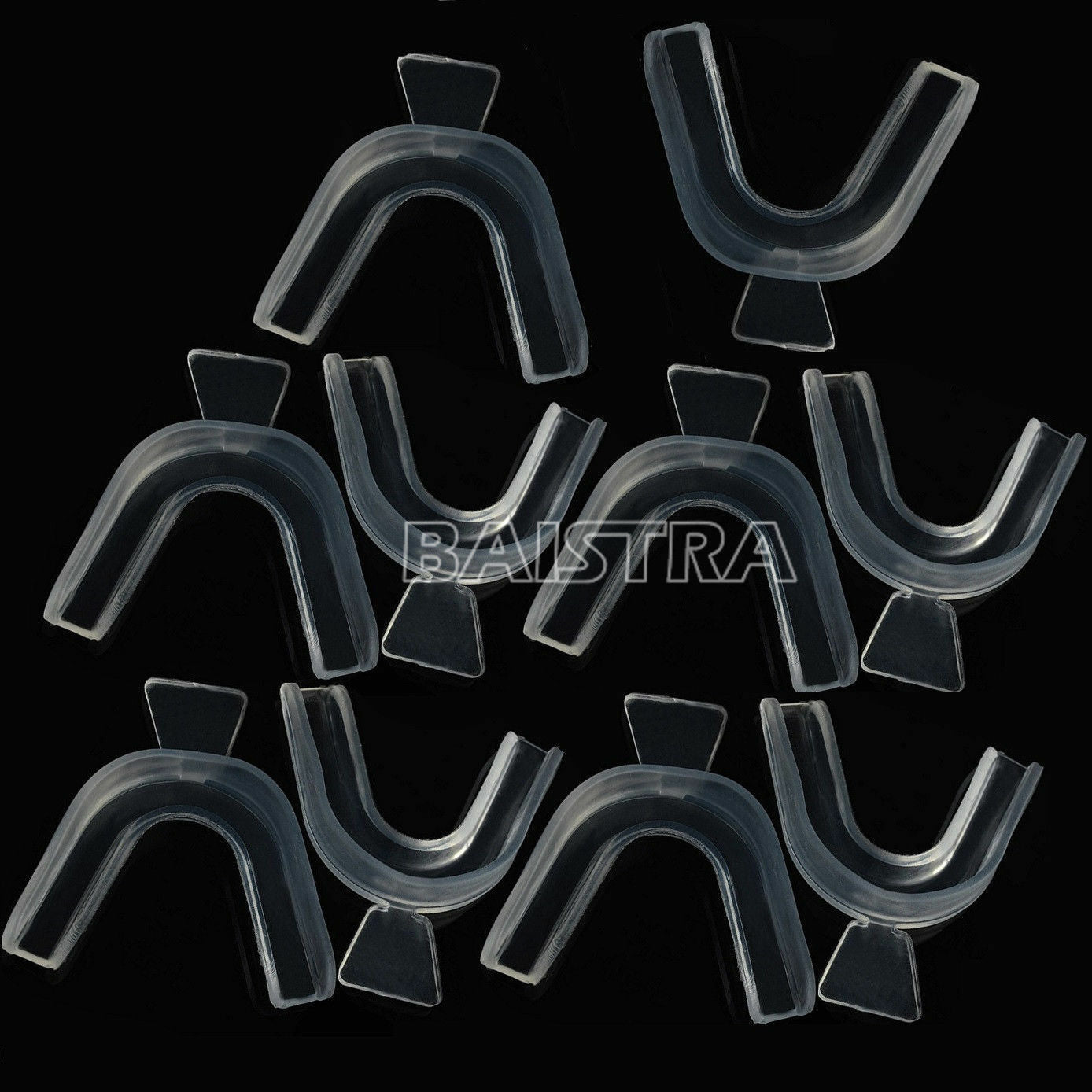 10X Teeth Bleaching Whitening Thermoplastic Mouth Guard Boil Bite Molding Tray