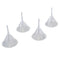 5-Pack Portable Mini Plastic Funnels For Filling Bottles