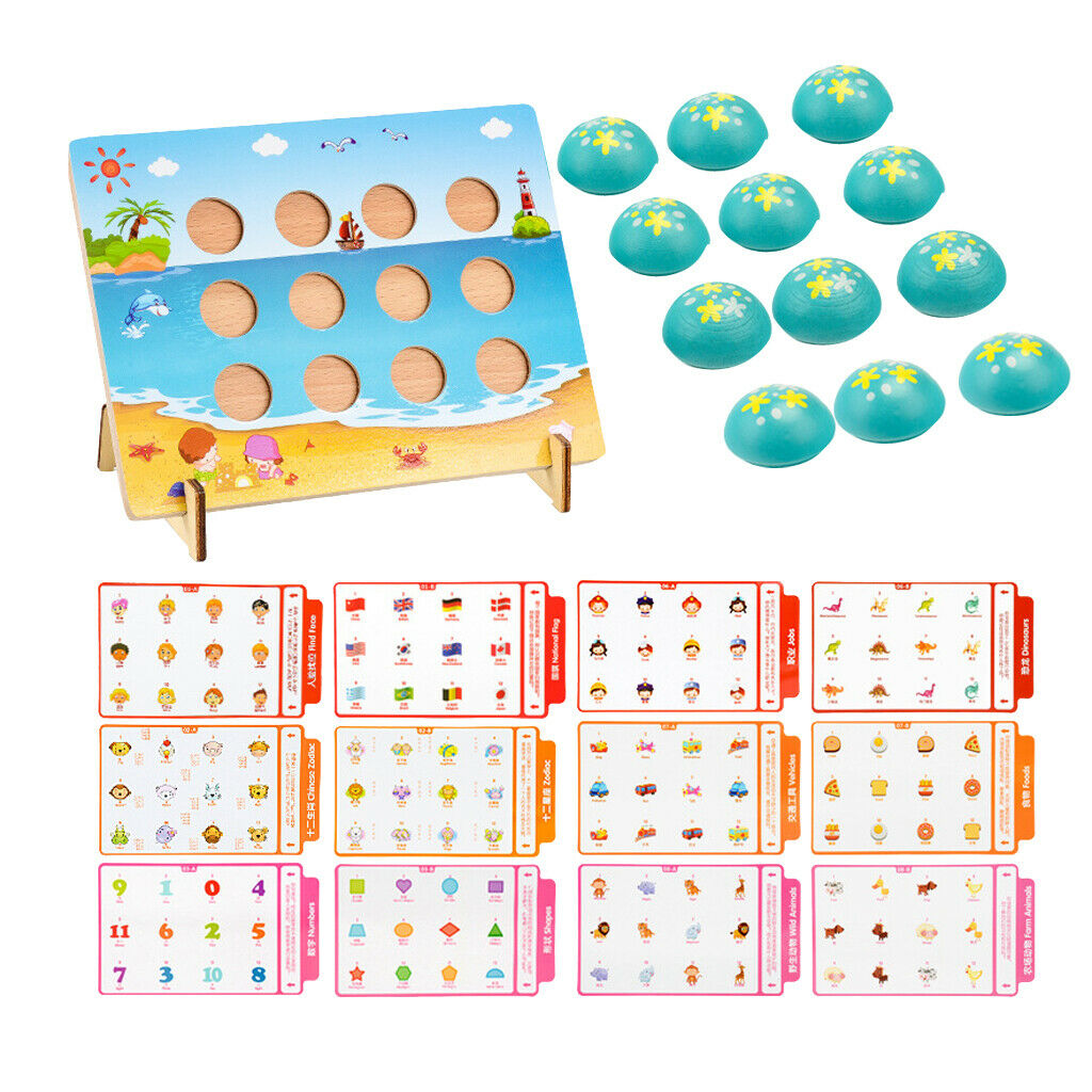 Memory Matching Game for Kids - Family Interactive Educational Matching Cards