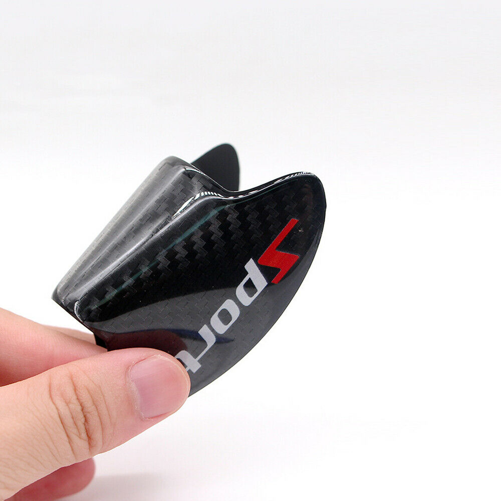8x Car Accessories Carbon Fiber Auto Door Handle Bowl Stickers Protector Film