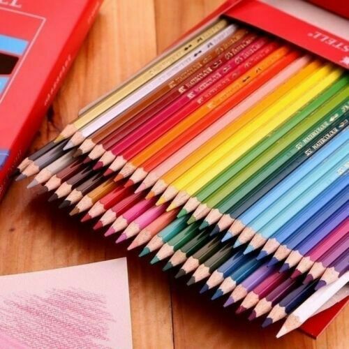 160Color Oil Art Pencils Drawing Set Sketching Artist Non-toxic Colouring 12pcs