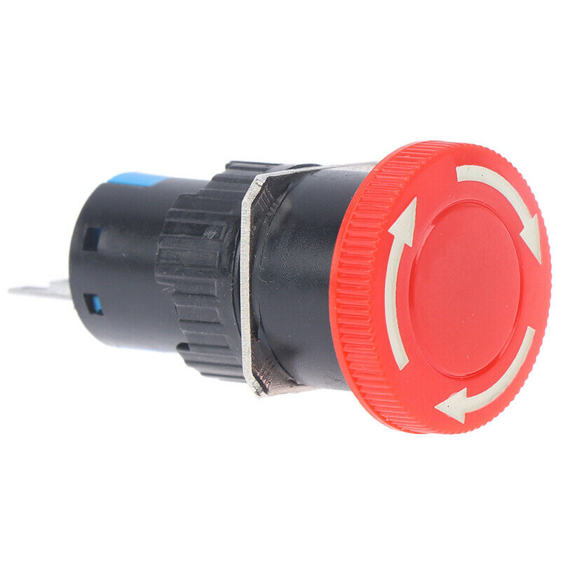 1PCS Red Mushroom 5A Emergency Stop Push Button Swit.l8