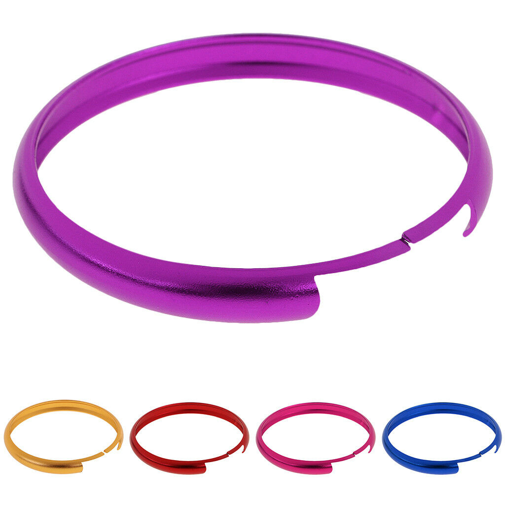 45cm Aluminum Smart Key Fob Protective Ring For BMW Mini Cooper Purple