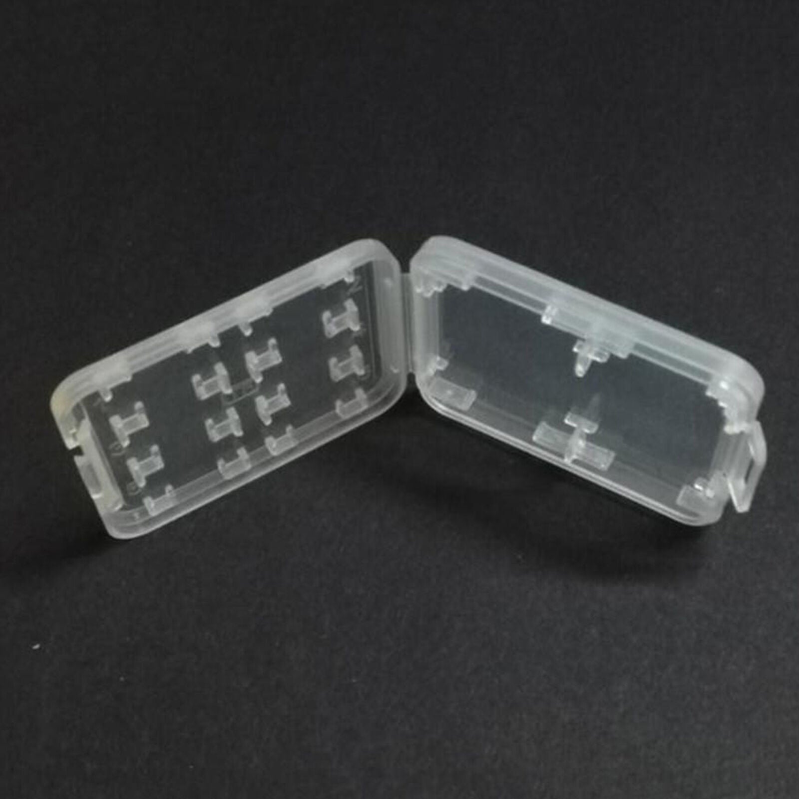1Pcs 8-Slot Micro SD TF SDHC MSPD Memory Card Protecter Box Storage Case Hold
