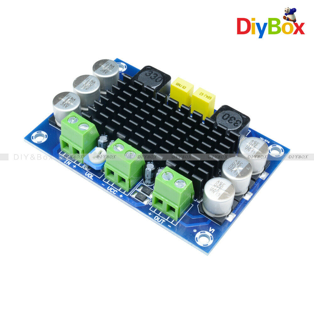 DC 12-24V 100W TPA3116D2 DA Mono Channel Digital Audio Power Amplifier Board car