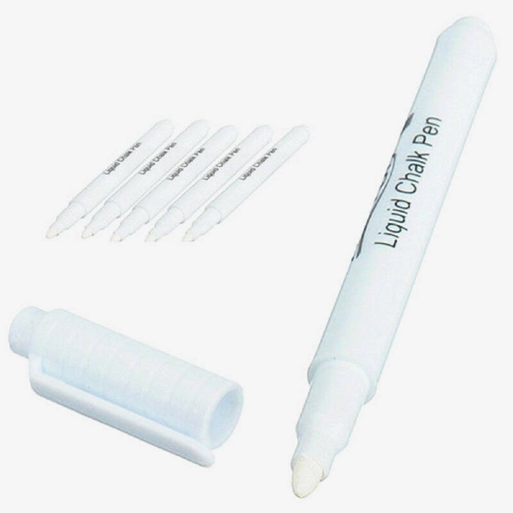3pcs/set White Liquid Chalk Pen/Marker for Glass Windows Chalkboard Blackboard