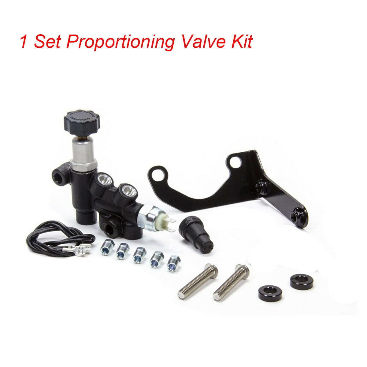 Adjustable Knob Proportional Valve Kit W/ Mounting Bracket For Wilwood 260-13190