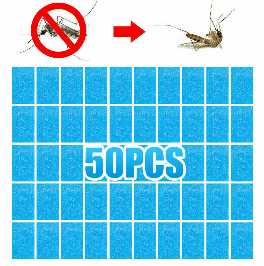 50Pcs Strong Mosquito Insect Repellent Tablets Replacement Plug in Adaptor Mats
