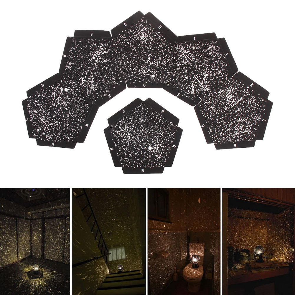 Romantic Astro Star Sky Projector Cosmos Night Light Lamps Kids Room Decor Gifts