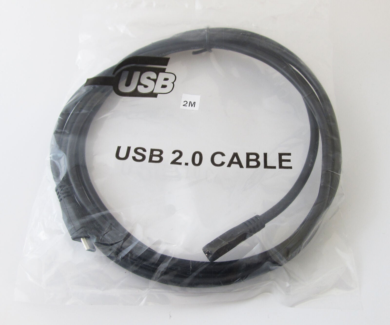 1pc 2M/6ft Extension Data Cable Micro USB 5pin Male to Female Straight Cable