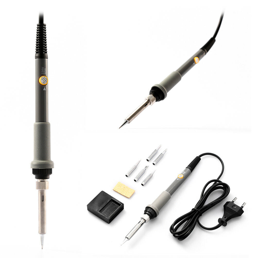 Electricals Soldering Iron EU Plug 220V 60W Adjustable Temperature Welding TO SJ