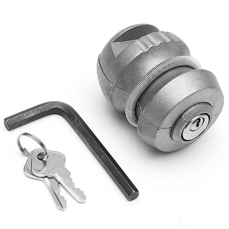 Insertable Hitch Lock Trailer Coupling Hitch Lock Tow Ball Caravan For SecuritDD