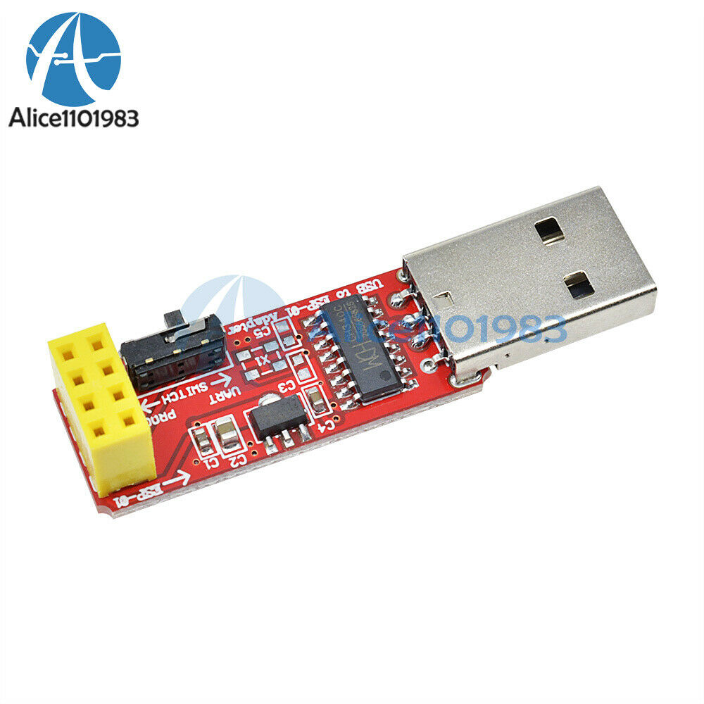 4.5V-5.5V USB to ESP8266 ESP-01 Wireless Wifi Adapter Module with CH340G Driver