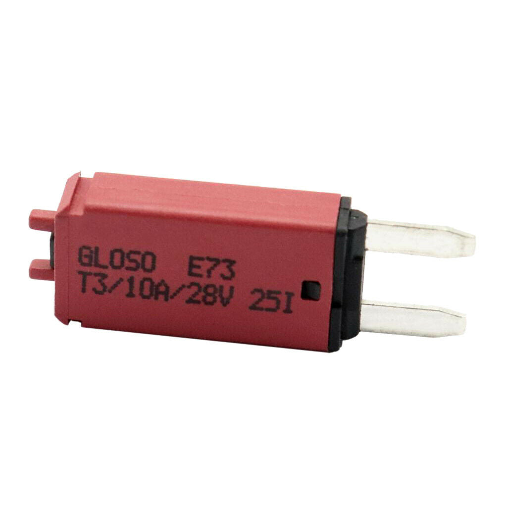 Circuit Breaker Small  Fuse 12V-24V Resettable 10A for Marine Boat Car