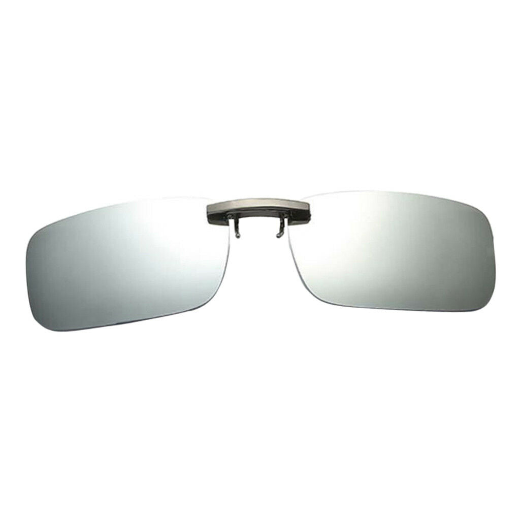 Polarized Driving Night Vision   Flip-up Lens UV 400 Sunglasses Gray