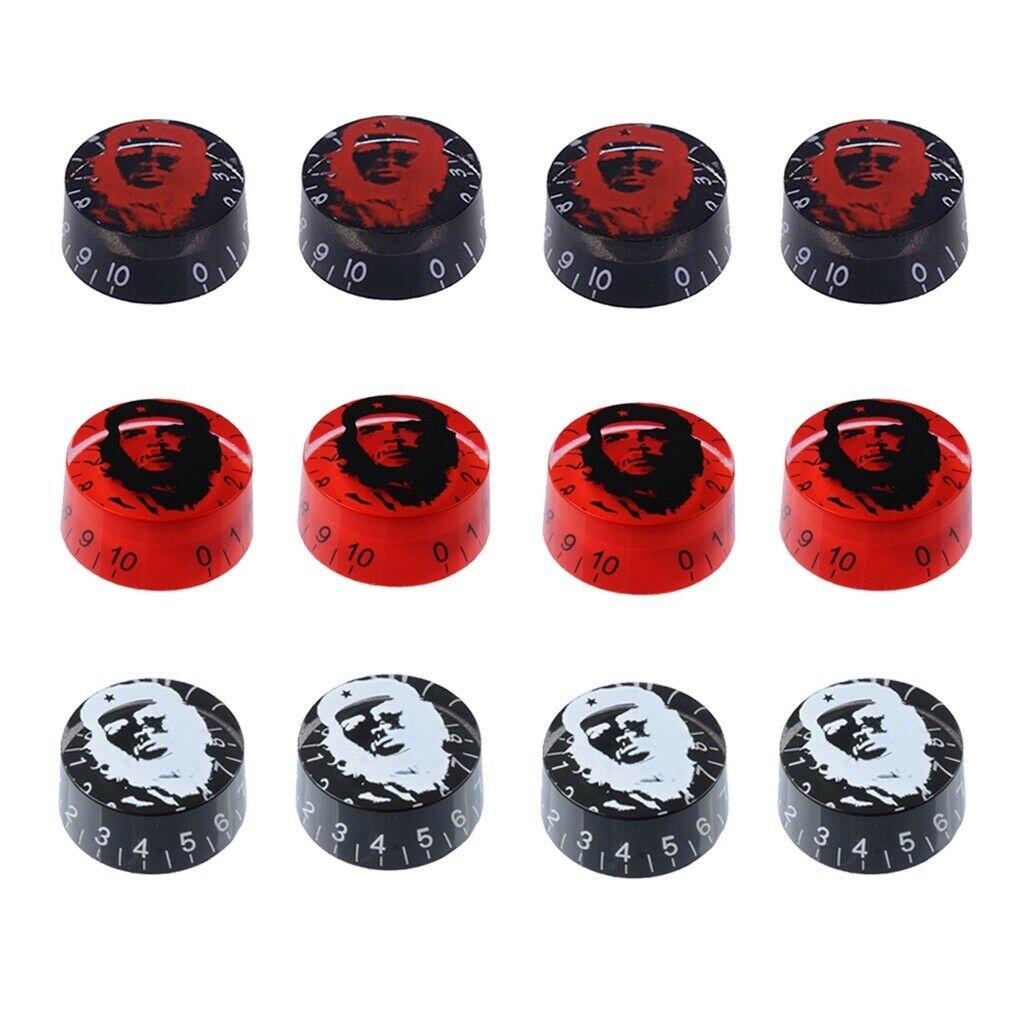4 Pcs Electric Guitar Volume Knob Control Knobs Potentiometer   Knob A