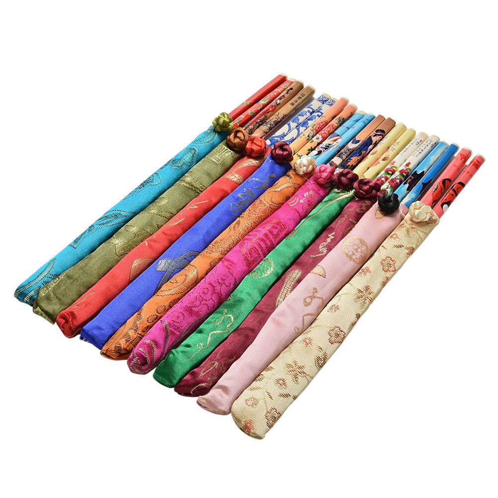 10 Pairs Classic Design Chinese Chopsticks Wedding Gift Present Dinner Se.l8