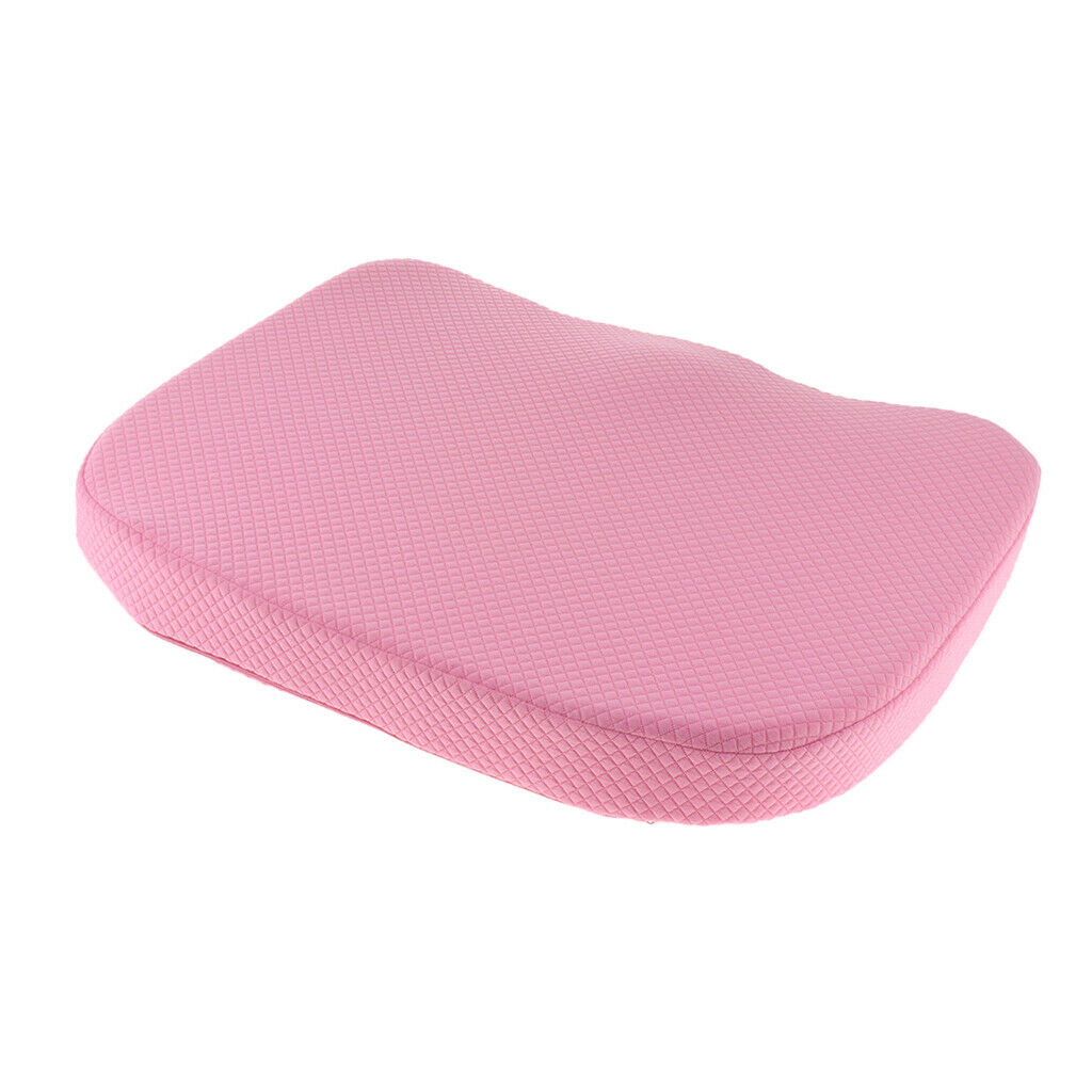 Comfort Chair Pad seat cushion with Zippered Cover for office chair Car Pink