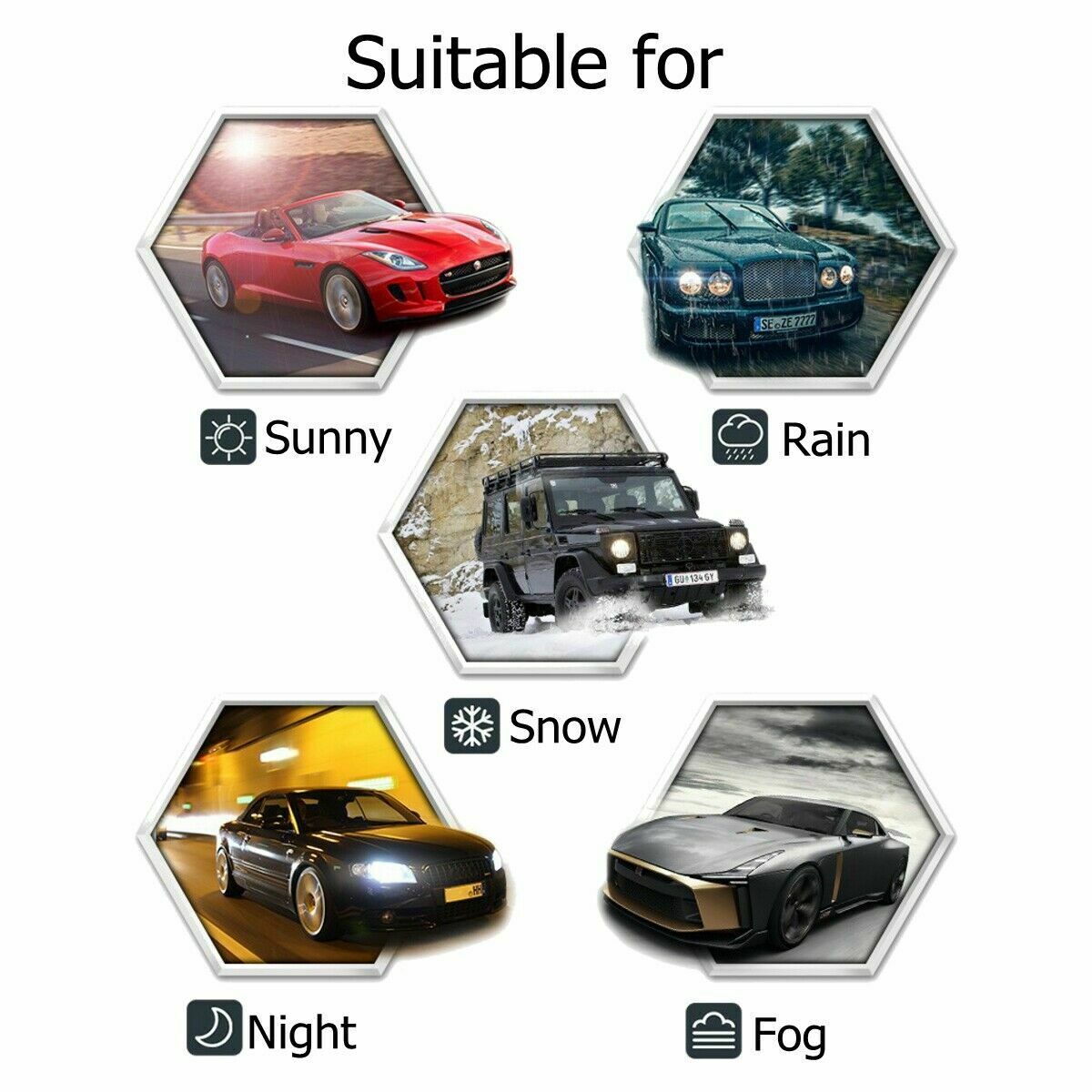 Day Night Vision Polarized UV400 Sunglasses Clip On Anti-Glare Driving