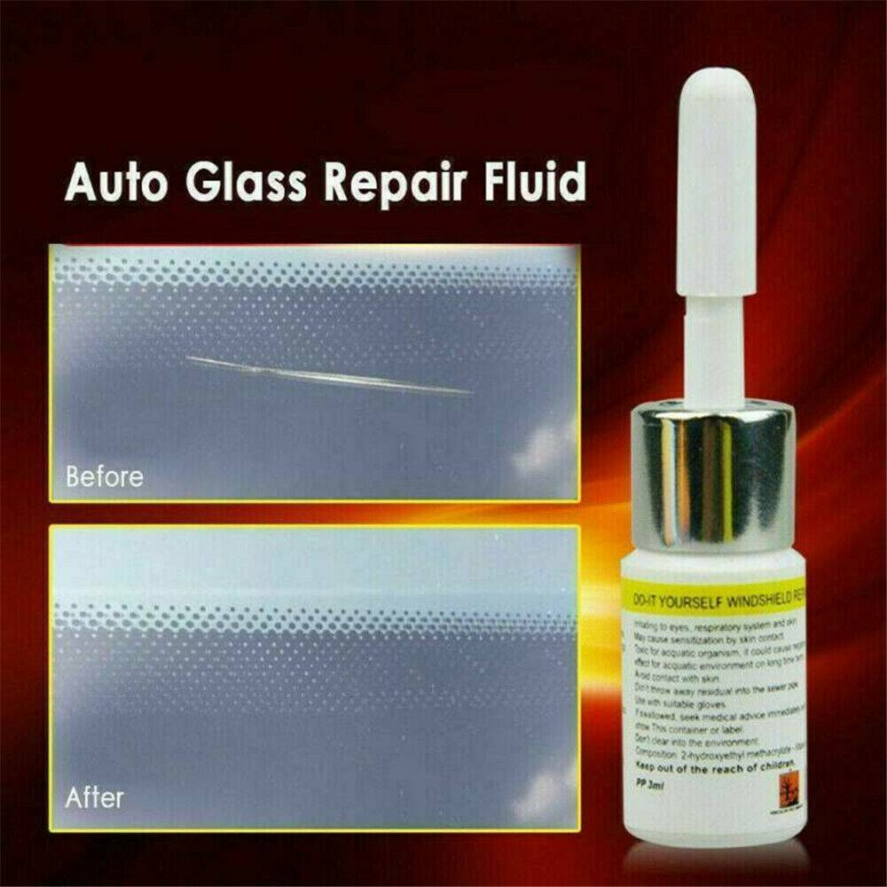 Cracked Glass Repair Set Windshield Kits Cars Window Tools Glass Scratch Repair