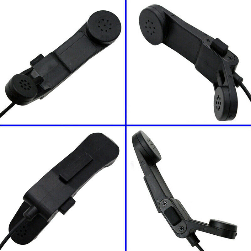 H250 Military Handheld Speaker Mic Shoulder Microphone PTT for ICOM IC-V85 IC-F3