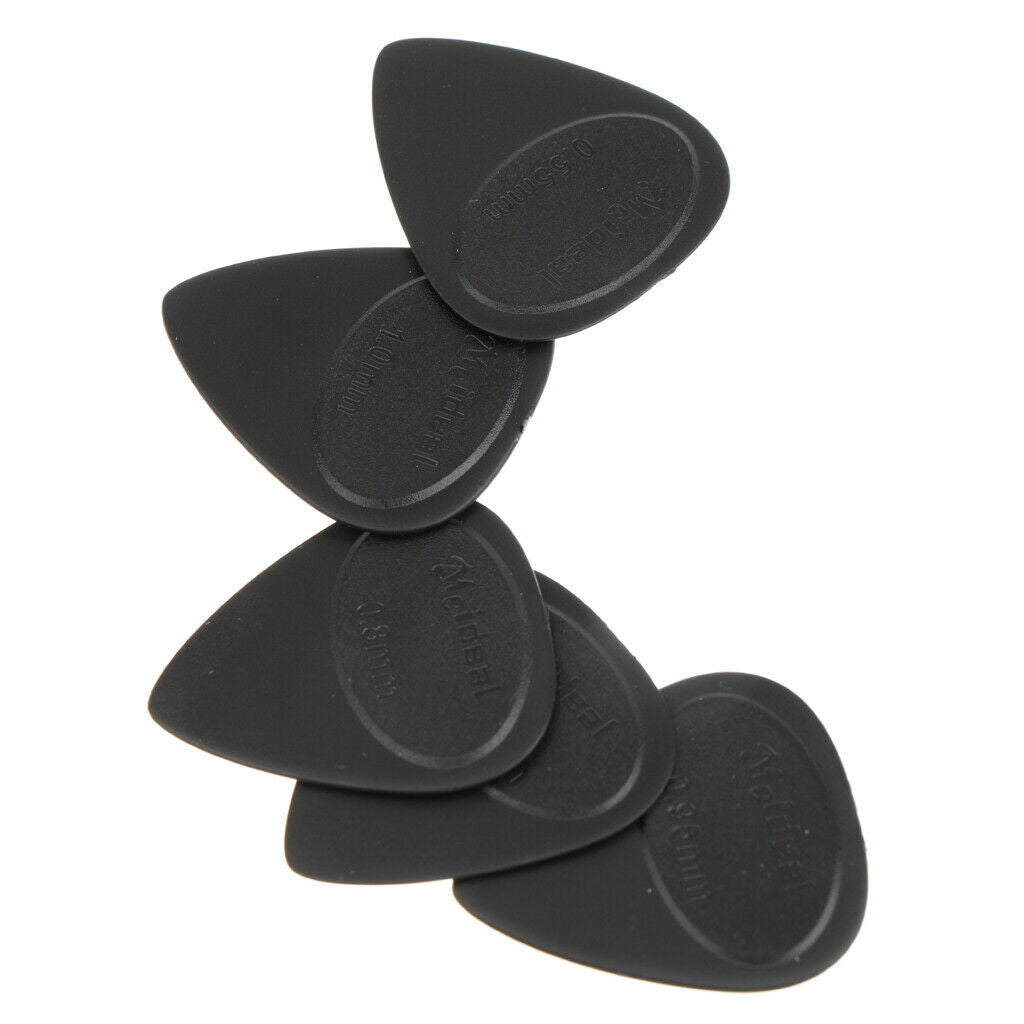 10pcs   Black   Guitar   Picks   Plectrum   for   Acoustic   Electric   Guitar