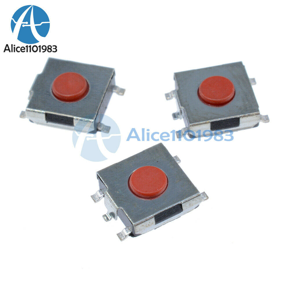 500PCS 6*6*2.5mm Tactile Push Button Switch Tact Switch Micro Switch 4-Pin SMD