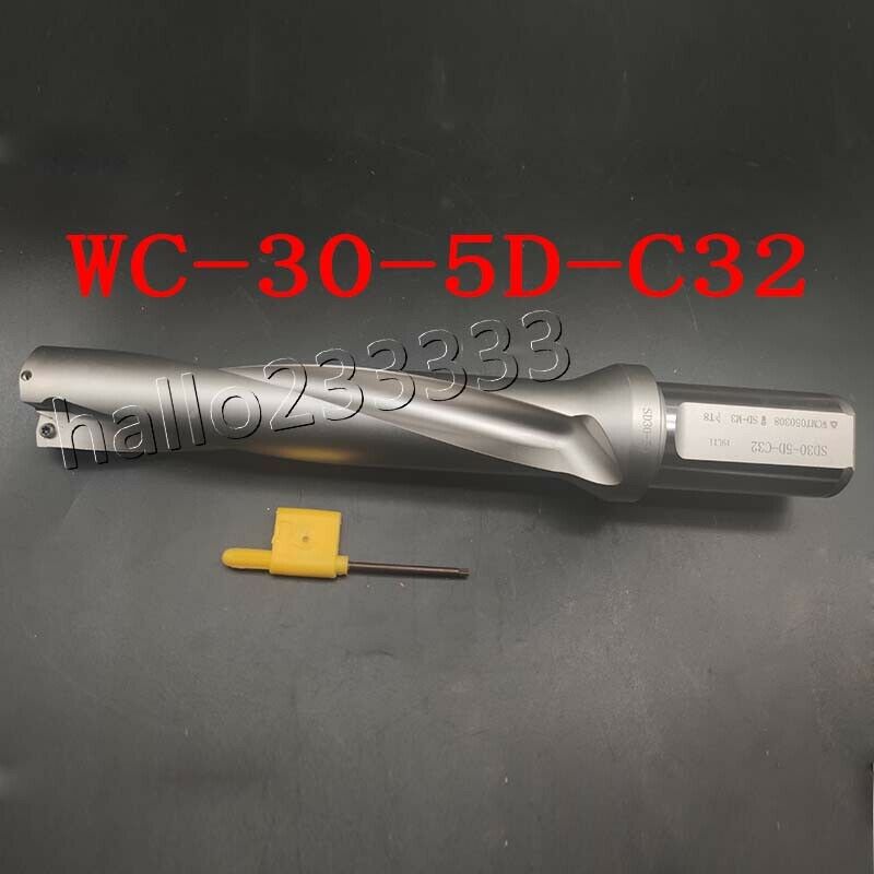 SP-30-C32-5D U drill indexable drill 30mm C32 5D FOR WCMX05 CNC inserts Φ30-5D