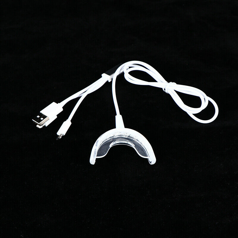 Portable LED Teeth Whitening Device 3 ports for Android IOS USB System HLQ Rf
