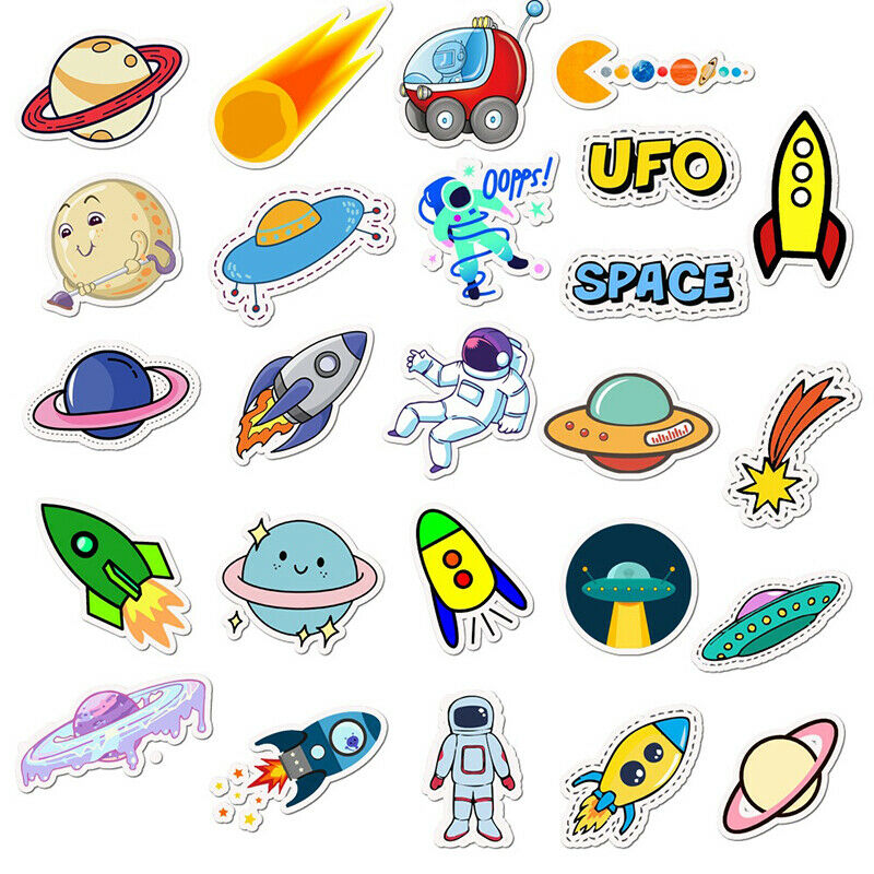 50pcs VSCO Stickers Pack Waterproof Cool Girl Stickers For Skateboard Suitc_DF