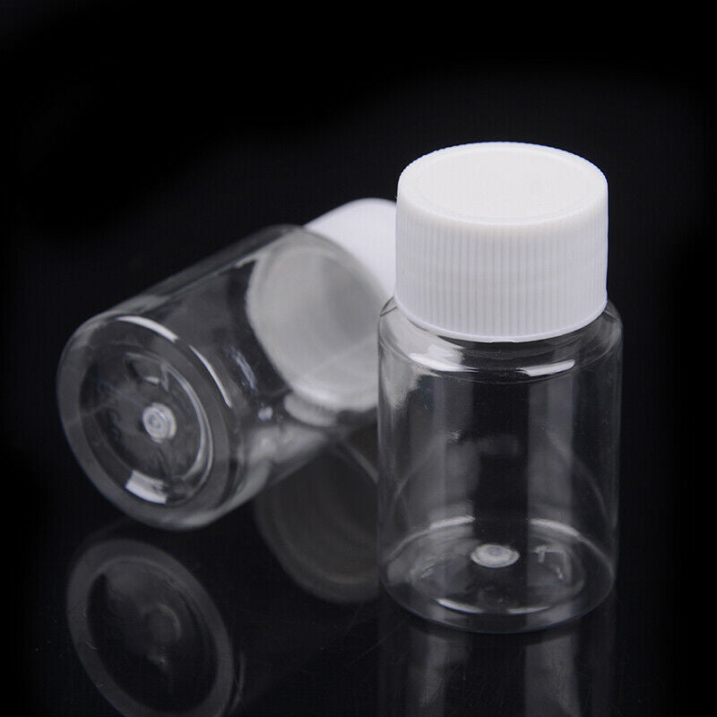 2Pcs 30ml plastic paint bottle transparent plastic bottle LDUKHGUKJ Rf
