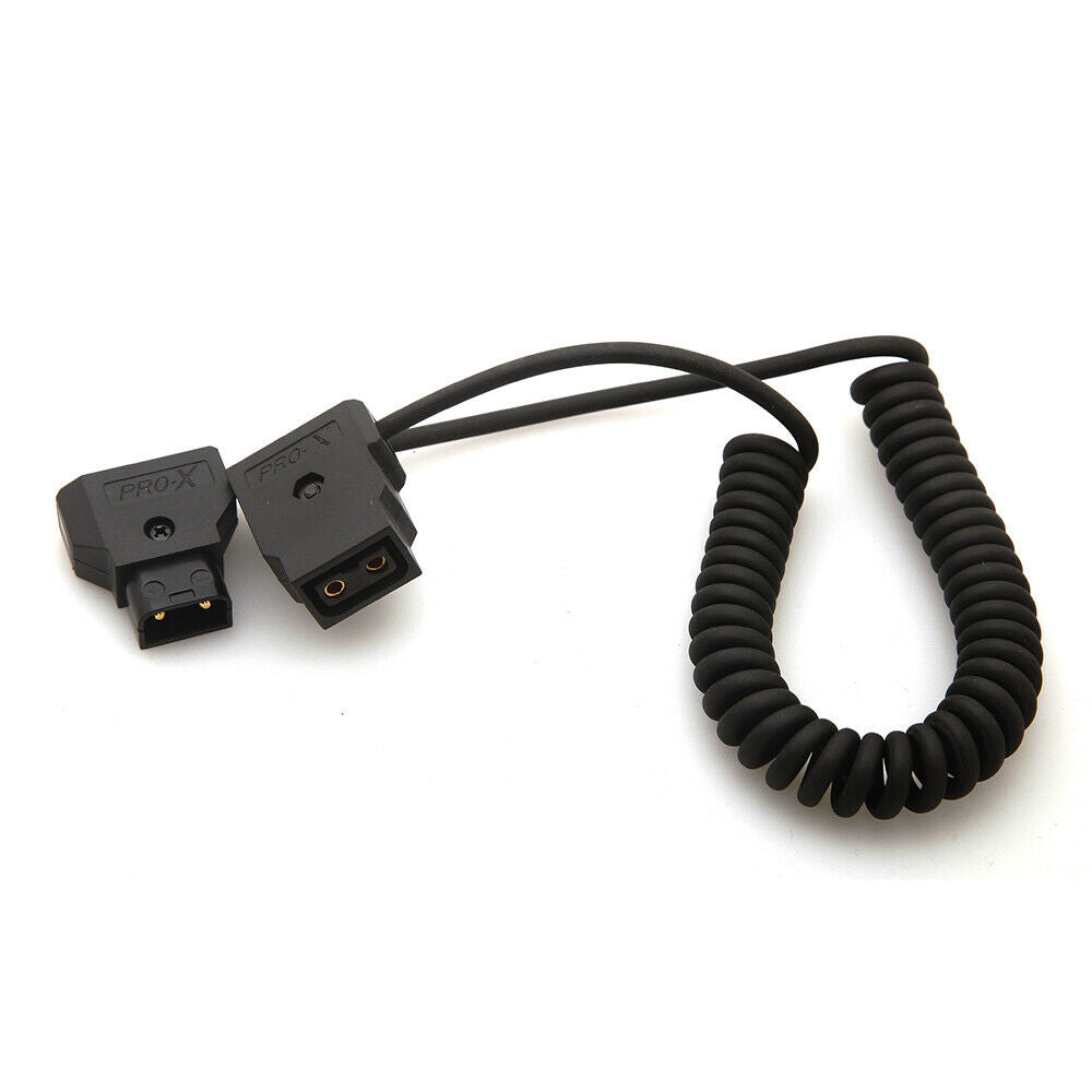 2X D-TAP 2Pin Male to 2pin Female Extension Cable for DSLR Rig Anton Battery .
