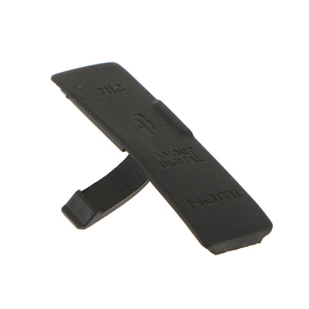 Side USB MIC   DC Video Door Cover Rubber Skin Replacement for Canon 550D