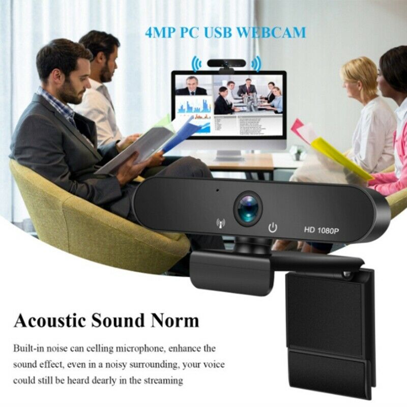 Webcam 1920X1080P USB Built-in Microphone Camera for Live Broadcast Video CalO3