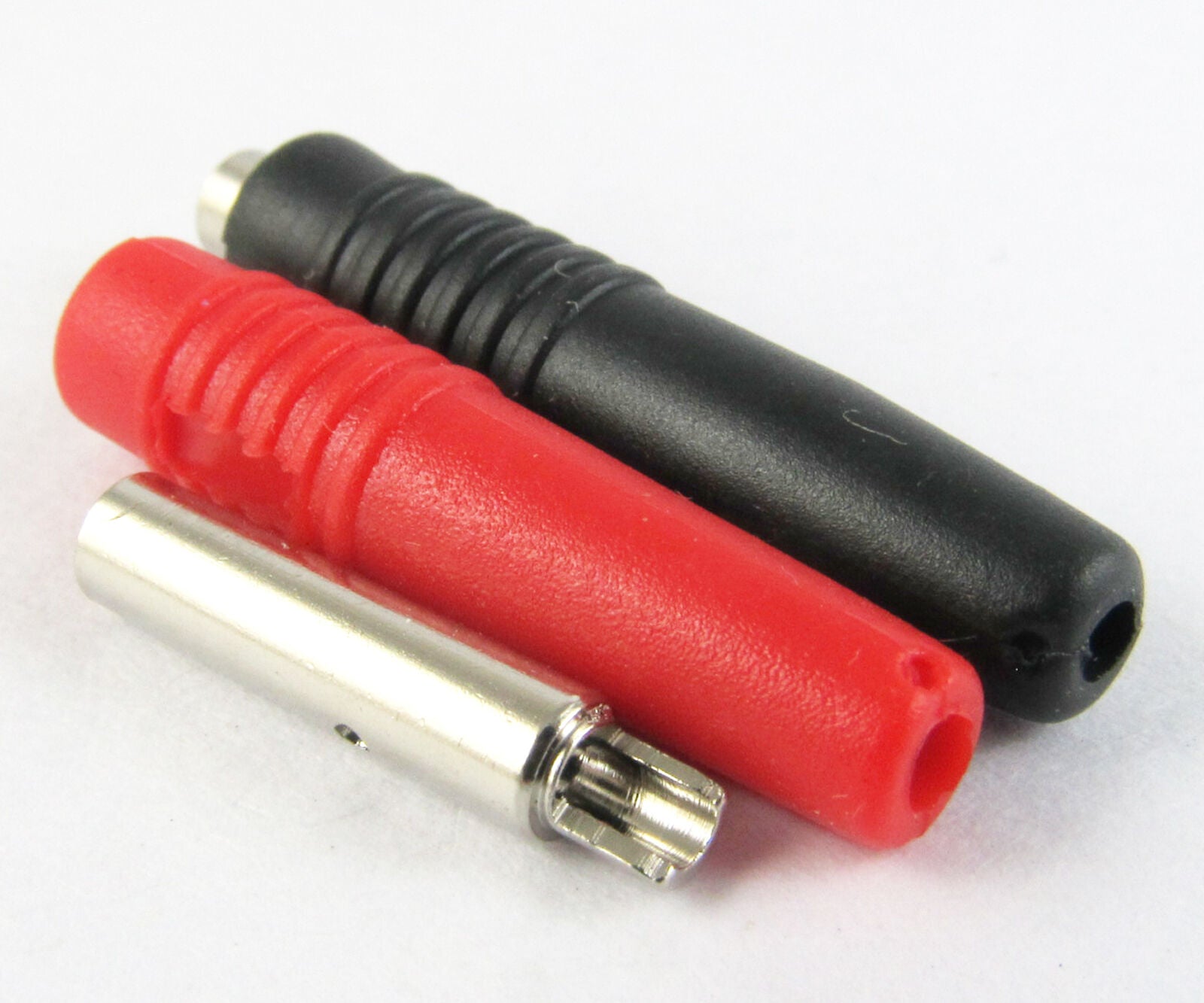 50pcs 4mm  Copper Banana Female Jack Socket DIY Solder Test Connector Adapter