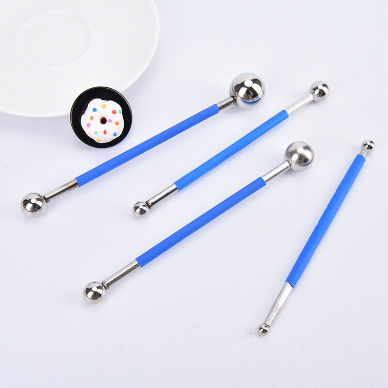 4 pcs/set Quilling Paper Ball Impression Pen Specialty Tool DIY Handmade Too DF