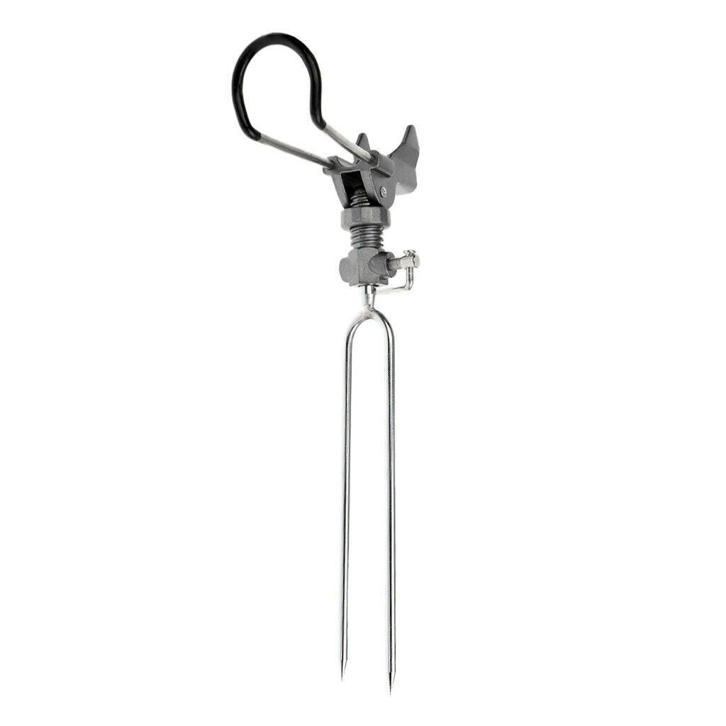 2x Stainless Steel Fishing Rod Holder