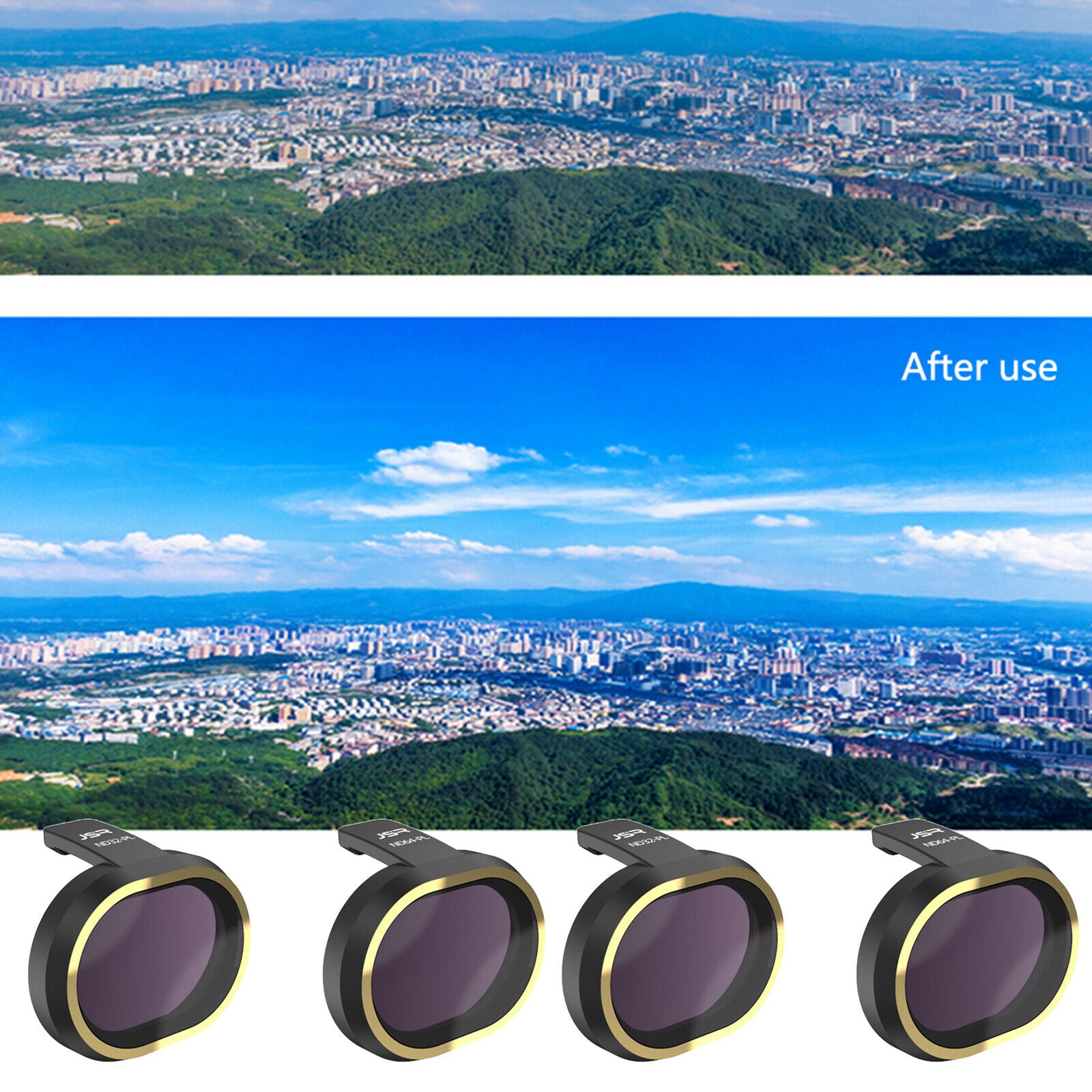 5Pcs Optical Glass Camera Lens Filter Kit STAR ND8 ND32 for FIMI X8 SE Drone