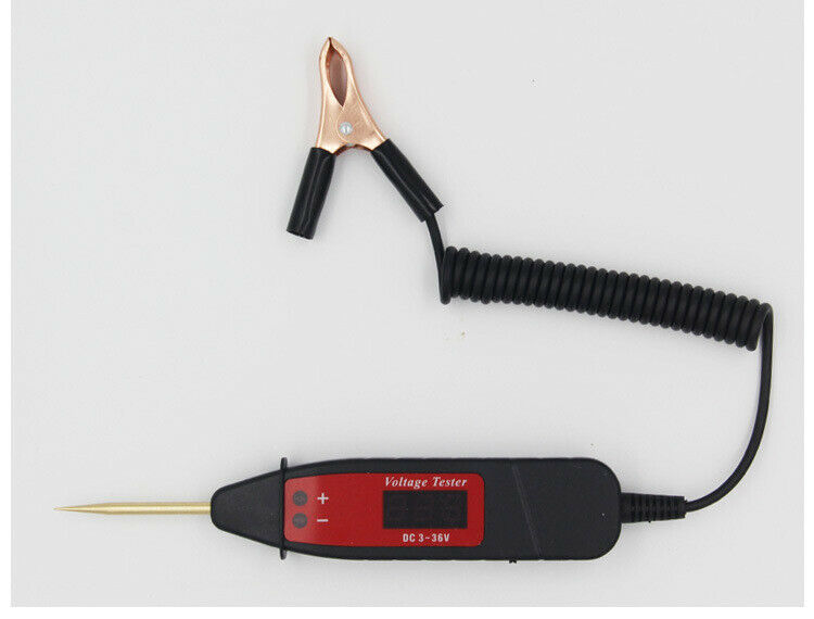 New Digital Display Car Voltage Test Pen Special Test Pen for Car Maintenance