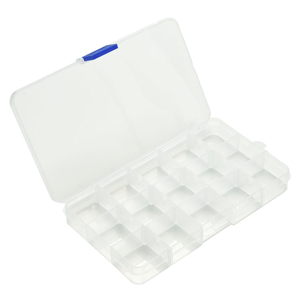 15 Compartments Fishing Fish Hook Bait Lure Box Tackle Storage Container .l8