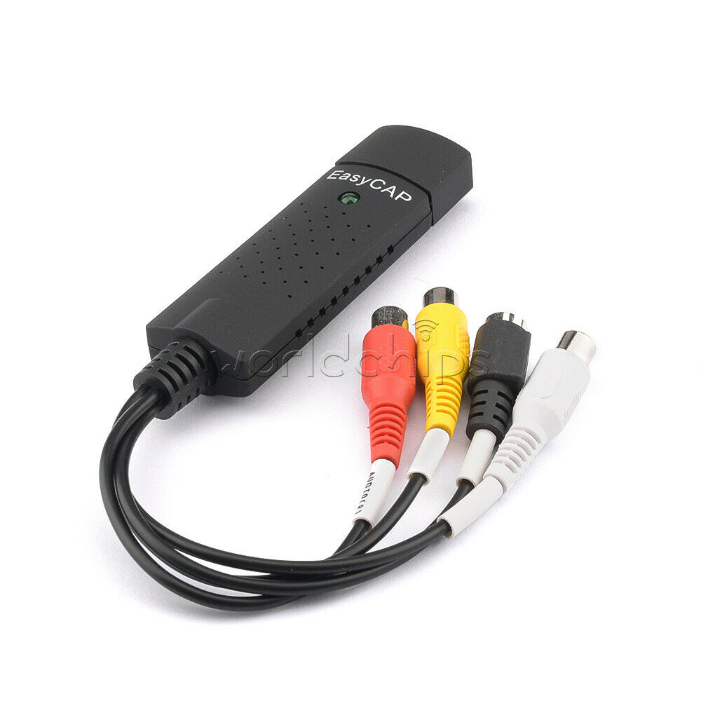 USB2.0 Video Capture Card Videotape t DVD Converter Monitor Capture Card Adapter
