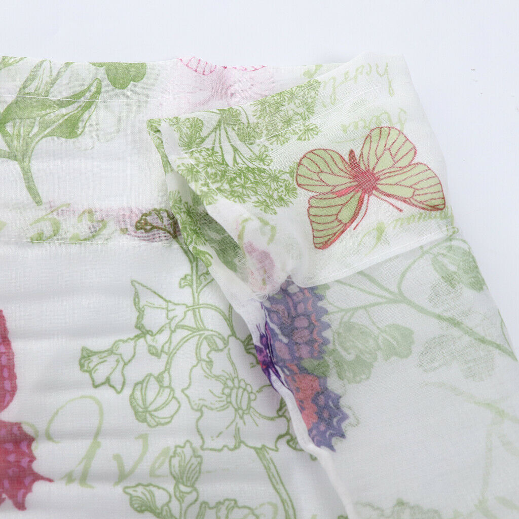 Semi Sheer Curtains Rod Pocket  1.45x1.5m