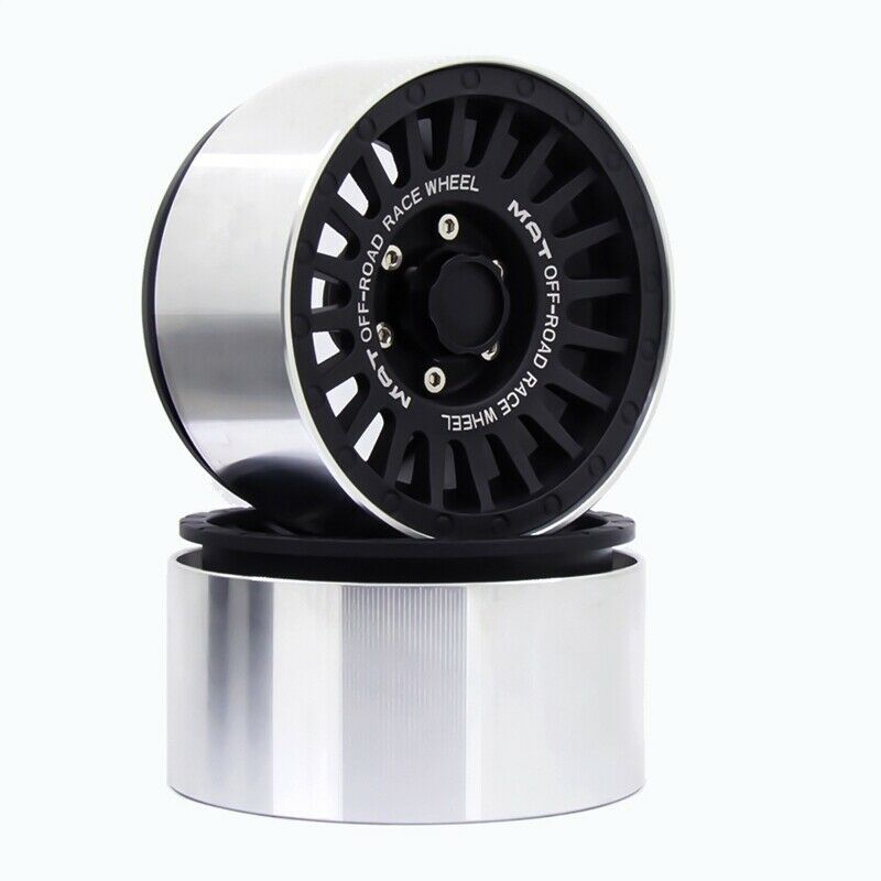 4PCS G53 VP Aluminum 2.2 Beadlock Wheel Rims for Axial SCX10 RR10 Wraith TraxxV2